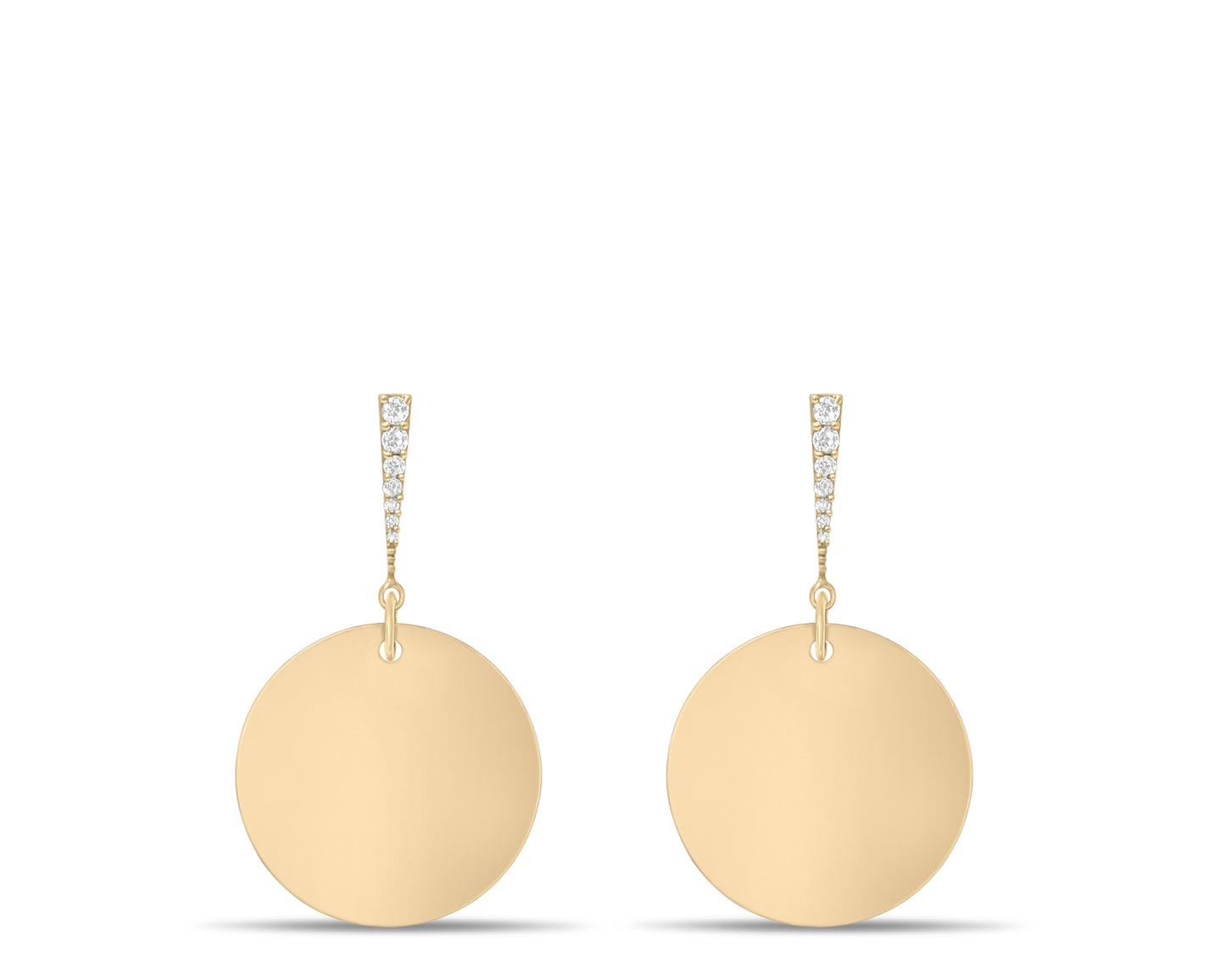 Circle earrings