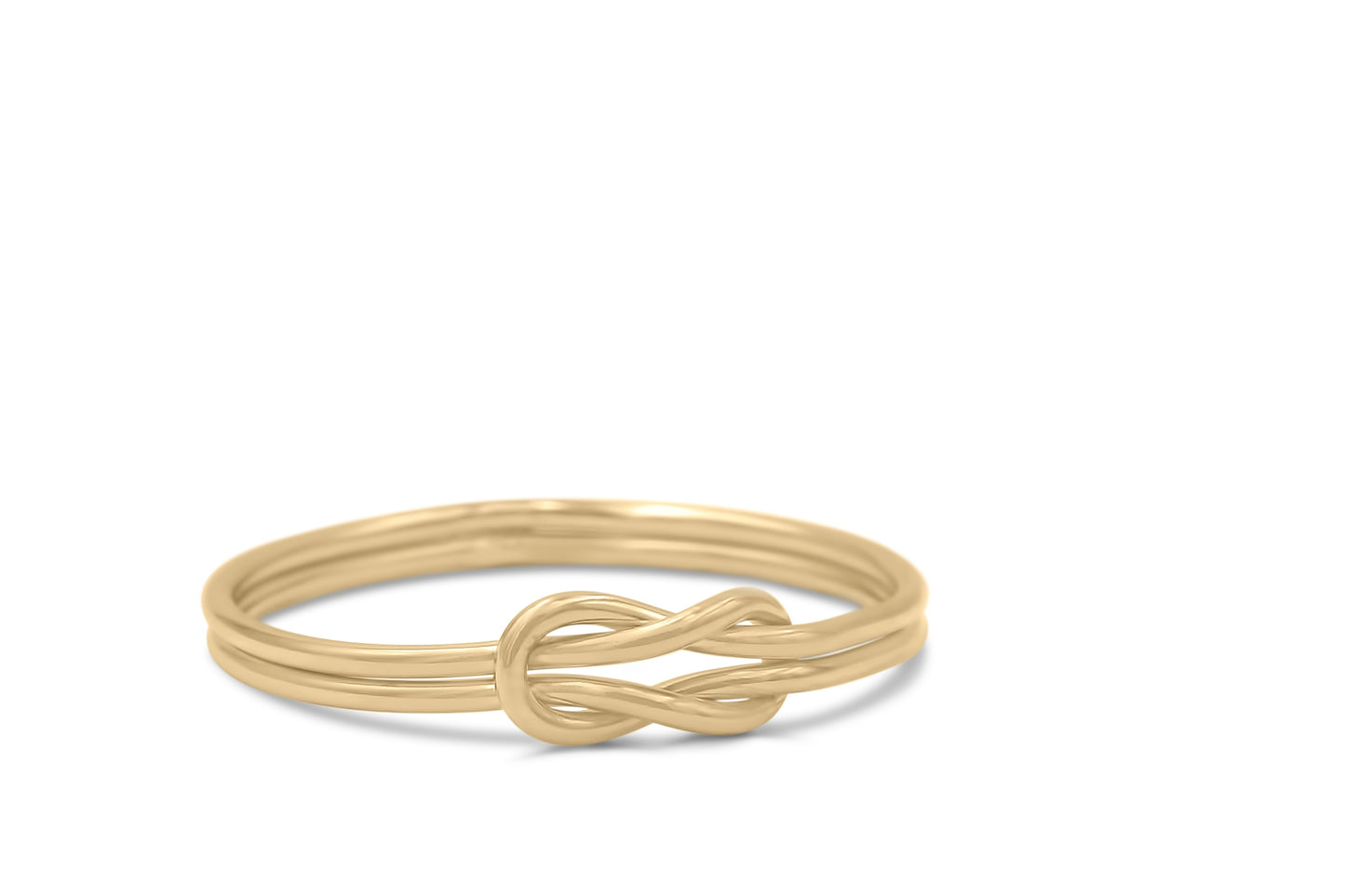 Double knot ring