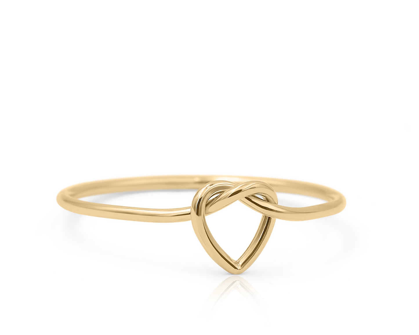 Heart knot Ring
