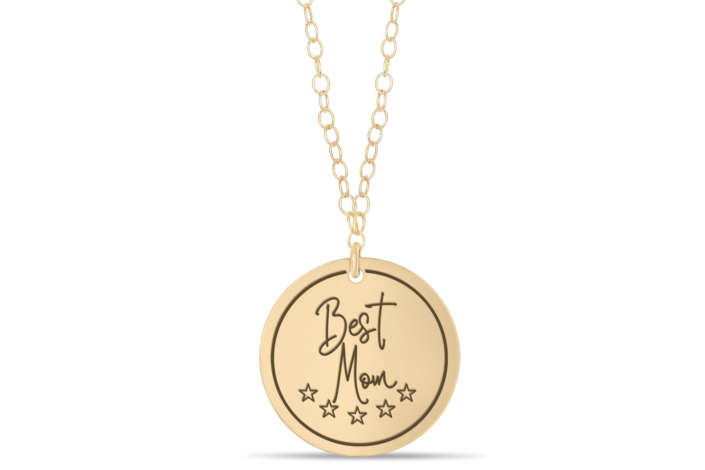 5 star Best Mom pendant Necklace