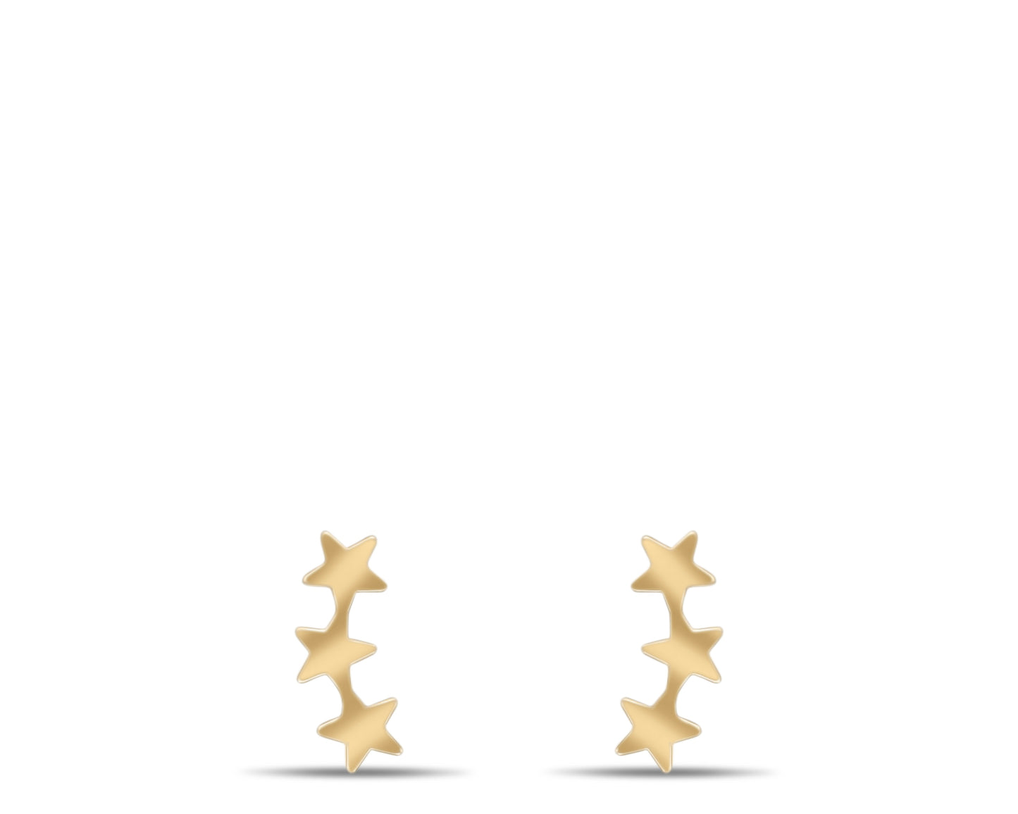 Stars studs earrings