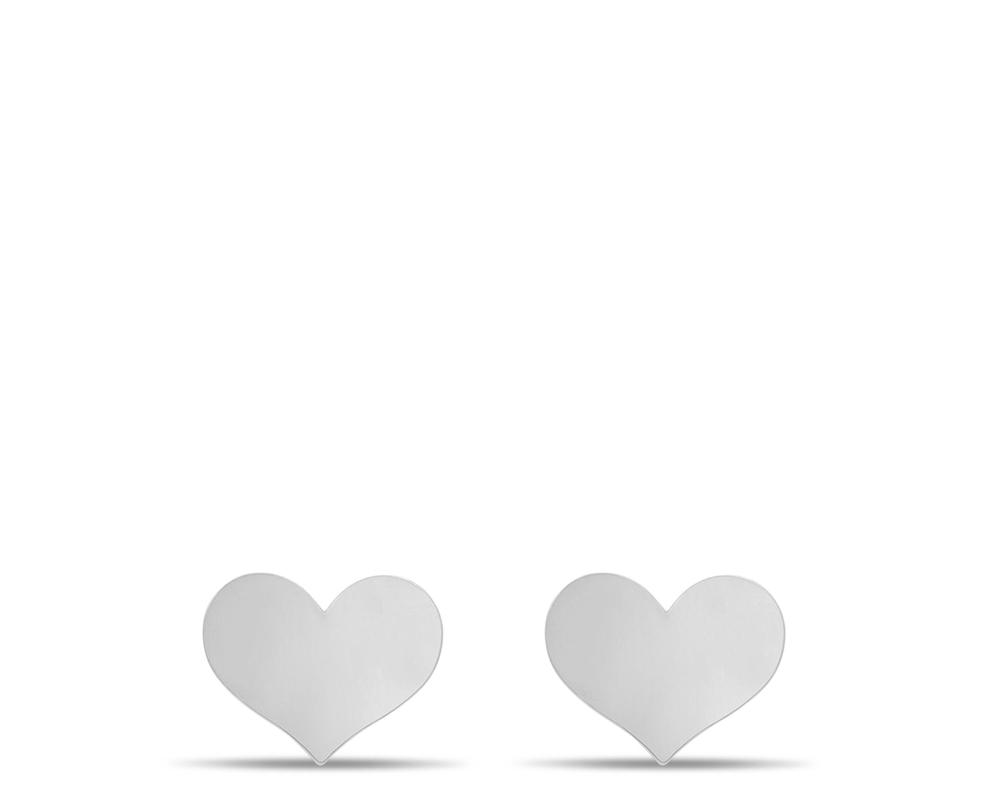 Heart studs