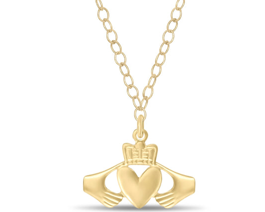 Crown Heart Necklace