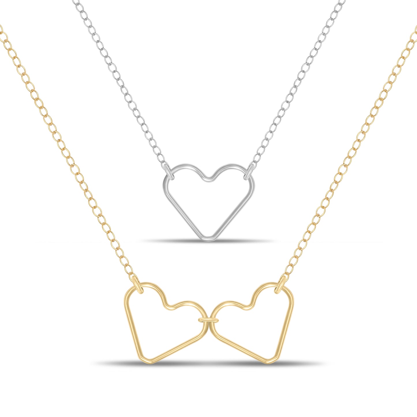 Personalized Heart/s Necklace