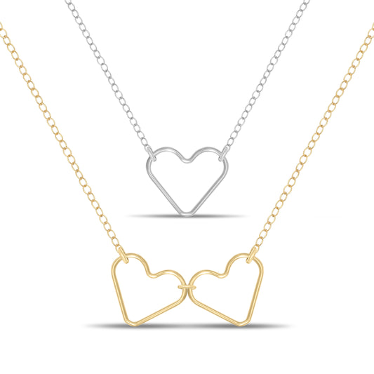 Personalized Heart/s Necklace