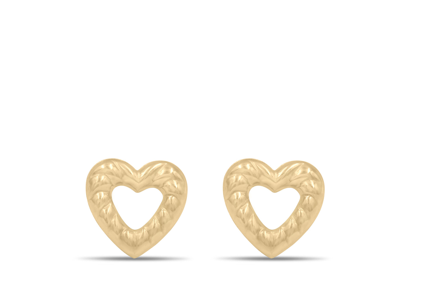 Heart studs