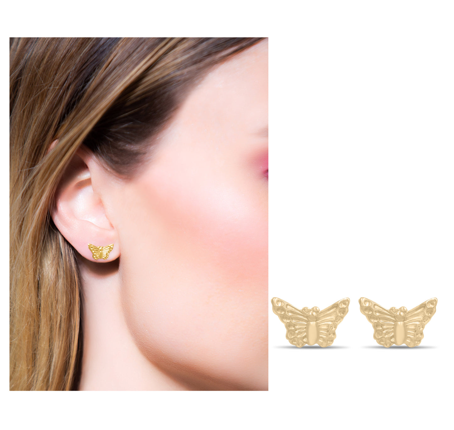 Butterfly studs