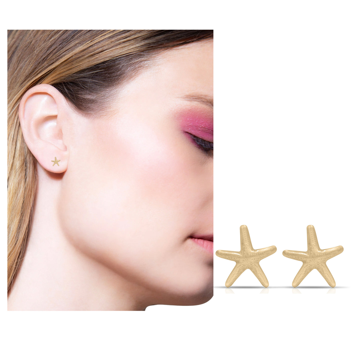 Star fish studs
