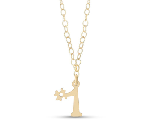 Number 1 Necklace